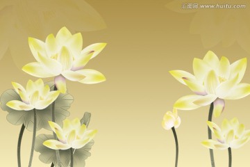 夢(mèng)幻壁畫(huà)之荷花