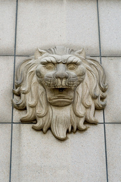 狮子头 雕塑