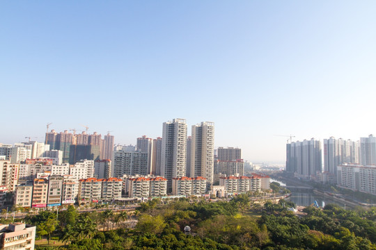 湛江赤坎区 城市风光