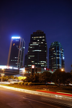 上海 都市 现代建筑 建筑群