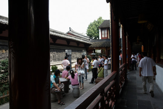 苏州 古刹 寺庙 建筑 寒山寺