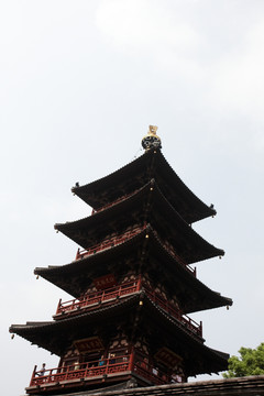 苏州 古刹 寺庙 建筑 寒山寺