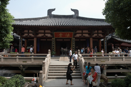 苏州 古刹 寺庙 建筑 寒山寺