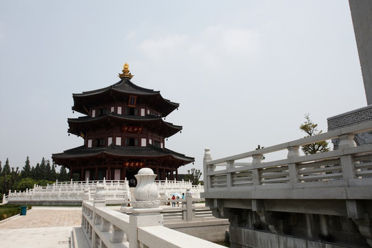 苏州 古刹 寺庙 建筑 寒山寺