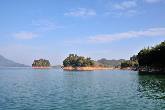 千島湖湖中小島