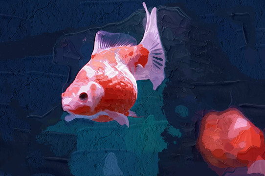 裝飾畫(huà) 金魚(yú)