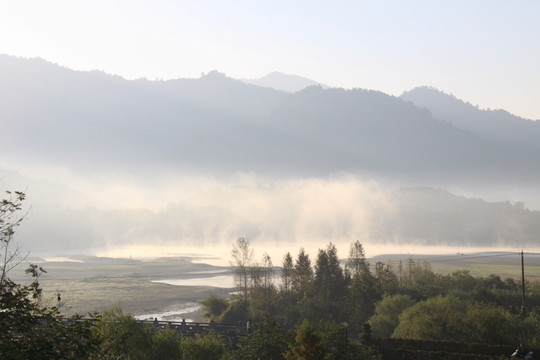 宏村风光