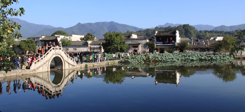 宏村旅游