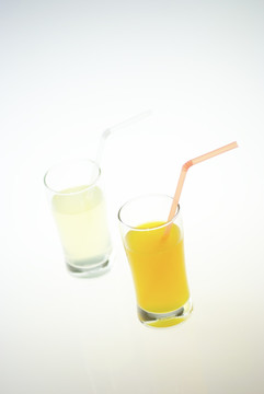 饮品 橙汁 水晶葡萄汁