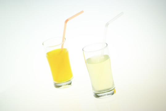 饮品 水晶葡萄汁 橙汁