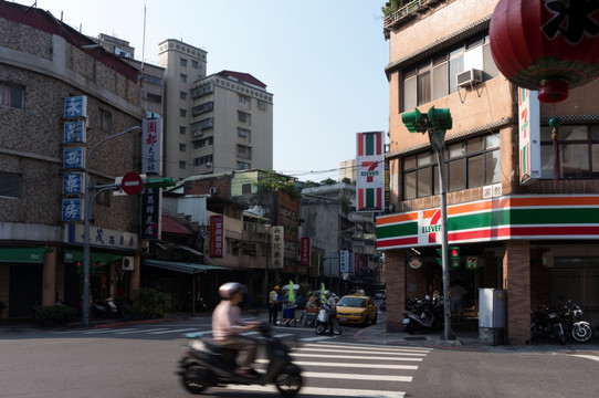 台北西门町街景