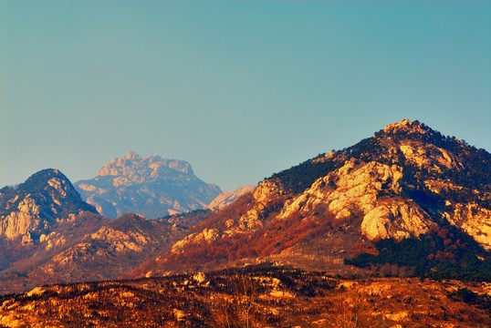 大山山峰