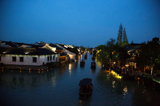 乌镇夜景