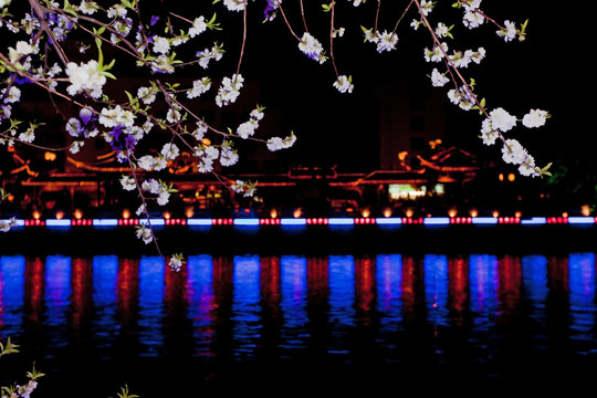 扬州古运河夜色