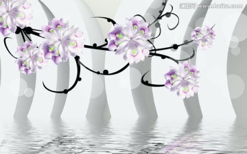 夢(mèng)幻紫色花