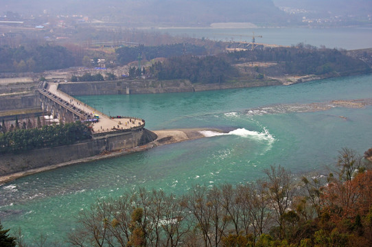 都江堰鱼嘴景区