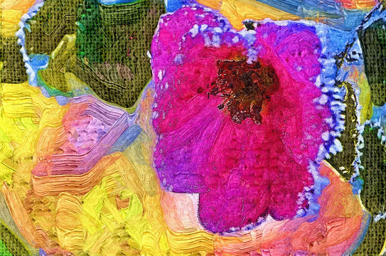 裝飾畫花朵