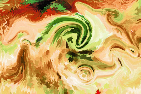 色彩 抽象 裝飾畫 油畫