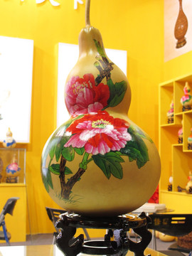 山核桃工艺花瓶