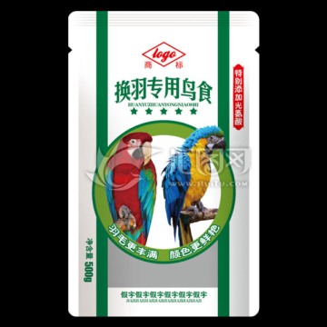 換羽專用鳥食（含效果圖和分層）