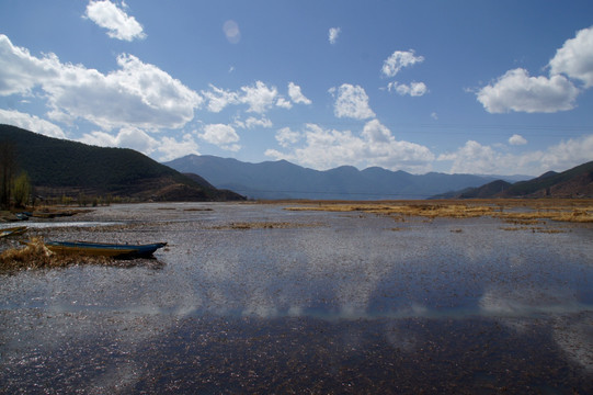 泸沽湖草海景区