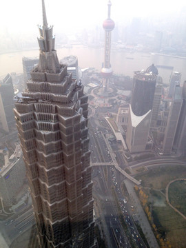 上海 陆家嘴 都市 鸟瞰 地标