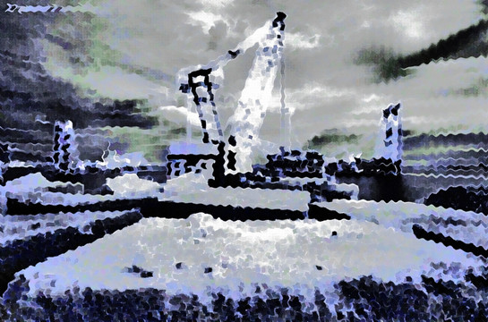 色彩 抽象 裝飾畫(huà) 油畫(huà)
