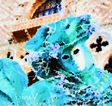色彩 抽象 裝飾畫 油畫