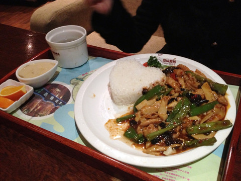 杭椒牛柳 商务套餐 休闲餐饮