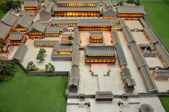 清代王府建筑模型