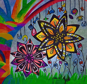 裝飾畫 花卉