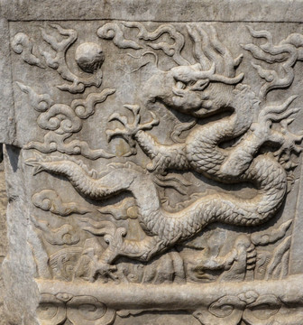 北京万寿寺 石雕