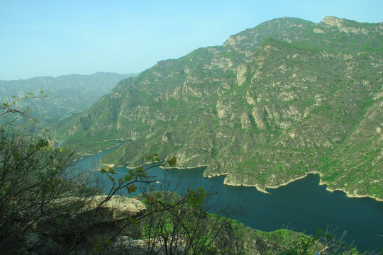 青龙峡山水  青龙峡风景