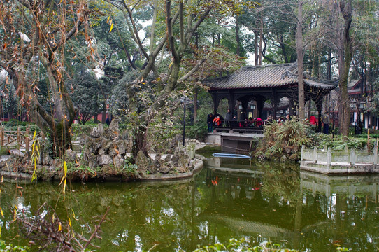 成都文殊院建筑