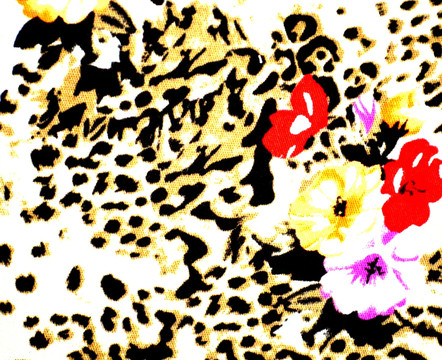 花型 豹纹 未分层