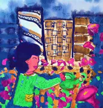 裝飾畫 插畫