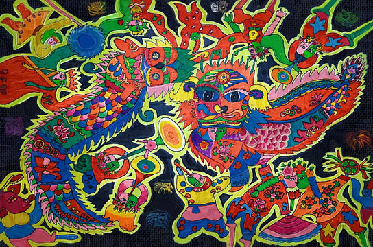 龍 裝飾畫
