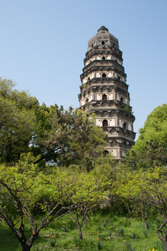 苏州虎丘砖塔