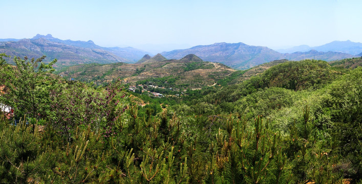 美丽山景