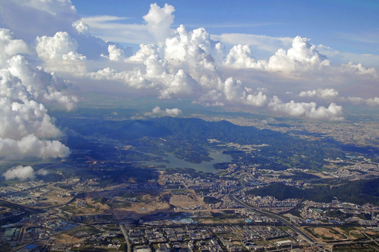 深圳俯瞰全景