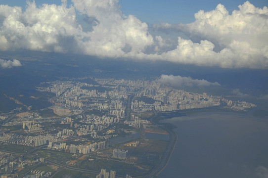 深圳俯瞰全景