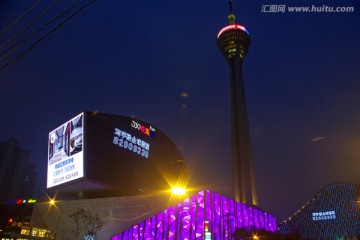 成都欢乐颂夜景