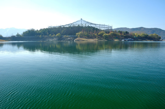 安康瀛湖 安康风景区