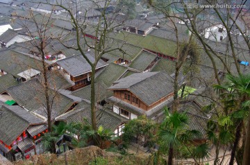 都江堰古城建筑