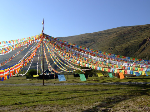 藏族经幡