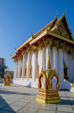 白马寺 泰国风格 佛殿