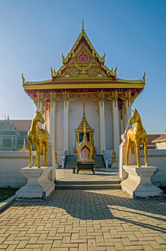 白马寺 泰国风格 佛殿