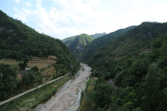 洛河风景