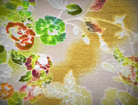 色彩 抽象 裝飾畫 油畫