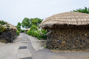 济州岛城邑民俗村 朝鲜族民居